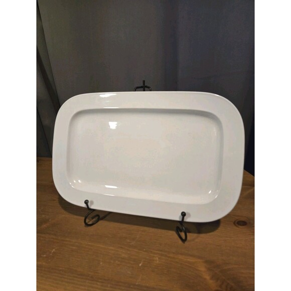 Vintage / Antq Rosenthal Classic White Fine Porcelain Platter, 13.25 x 8.5 - Picture 1 of 4